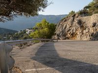 Scenic Road Mallorca Coastal Landscape 002