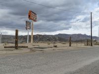 Scenic Road in Nevada, USA