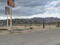 Scenic Road in Nevada, USA