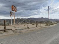 Scenic Road in Nevada, USA