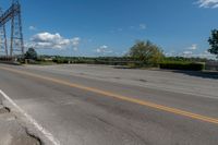 Scenic Road through Niagara Falls in Canada