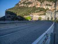 A Scenic Road in the Pyrenees of Spain