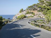 Scenic Road in Spain's Coastal Mountains 001