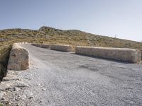 Scenic Road in Spain: Mallorca Coastal Landscape 001