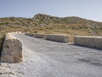 Scenic Road in Spain: Mallorca Coastal Landscape 002