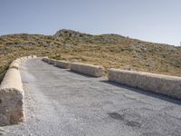 Scenic Road Spain Mallorca Coastal Landscape 005