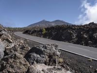 Scenic Road in Tenerife, Spain