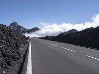 Scenic Road in Tenerife: Mountains and Volcano