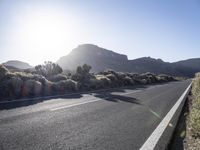 Scenic Road in Tenerife, Spain: Desert Mountains 001