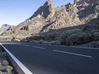 Scenic Road in Tenerife, Spain - Mountain Range 004