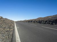 Scenic Road in Tenerife, Spain: A Rural Landscape