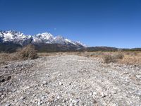 Scenic Road through Lijiang's Highland Landscape in Yunnan, China