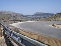 Scenic Road Trip in Mallorca, Spain - Beautiful Coastal Landscape with Mountains