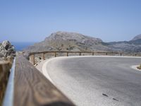 Scenic Road Trip in Mallorca, Spain - Beautiful Coastal Landscape with Mountains