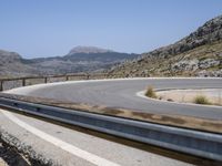 Scenic Road Trip in Mallorca, Spain - Beautiful Coastal Landscape with Mountains