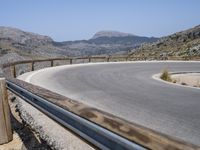 Scenic Road Trip in Mallorca, Spain - Beautiful Coastal Landscape with Mountains