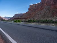 Scenic Road in the USA: Canyons of Utah