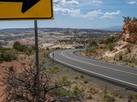 Scenic Road in the USA: A Day with Nature and Clouds