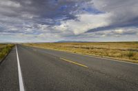 Scenic Road in the USA: Surrounded by Mountain Ranges