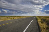 Scenic Road in the USA: Surrounded by Mountain Ranges