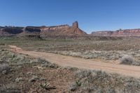 Scenic Road in Utah Canyonlands National Park