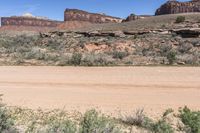 Scenic road through the Utah desert