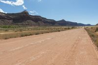 Scenic Road in Utah Desert Canyonlands 001