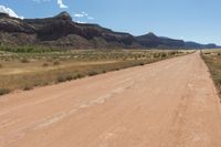 Scenic Road through Utah Desert Canyonlands