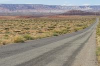 Scenic Road Through Utah's Red Rock Mountains