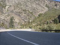 Scenic Road in Utah, USA Leading to Salt Lake City