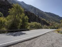 Scenic Road in Utah Winding Through Mountains