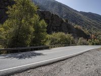 Scenic Road in Utah Winding Through Mountains