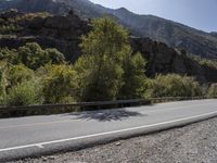 Scenic Road in Utah Winding Through Mountains