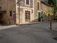 Scenic Road in a Village in Mallorca, Spain