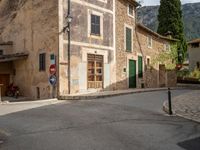 Scenic Road in a Village in Mallorca, Spain