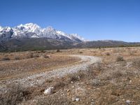 Scenic Road in Yunnan Highlands Landscape