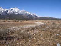 Scenic Road in Yunnan Highlands Landscape 003