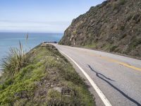 Scenic Route Along the Pacific Coast Highway in Big Sur, California