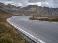 Scenic Rural Road in Austria Mountains