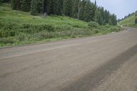 Scenic Rural Road in Colorado Mountain Landscape 002