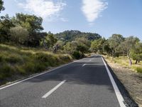 Scenic Rural Road in Mallorca, Spain