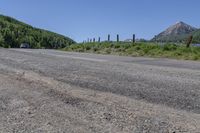 Scenic Slate River Road in Crested Butte, Colorado