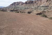 a trail cuts through the canyons of the grand canyon in the united states'southwest