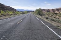 Scenic Utah Highway: Low Desert and Breathtaking Views