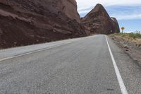 Scenic Utah Highway: Embracing the Majestic Mountain Landforms