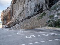 Scenic View of Asphalt Road in Mallorca, Spain