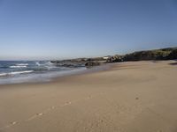 Scenic View of Coastal Landscape in Portugal