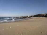 Scenic View of Coastal Landscape in Portugal