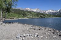 Scenic View of Colorado Landscape with Mountains and Water