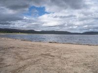 Scenic View of a Lake in Colorado: Clouds and Nature